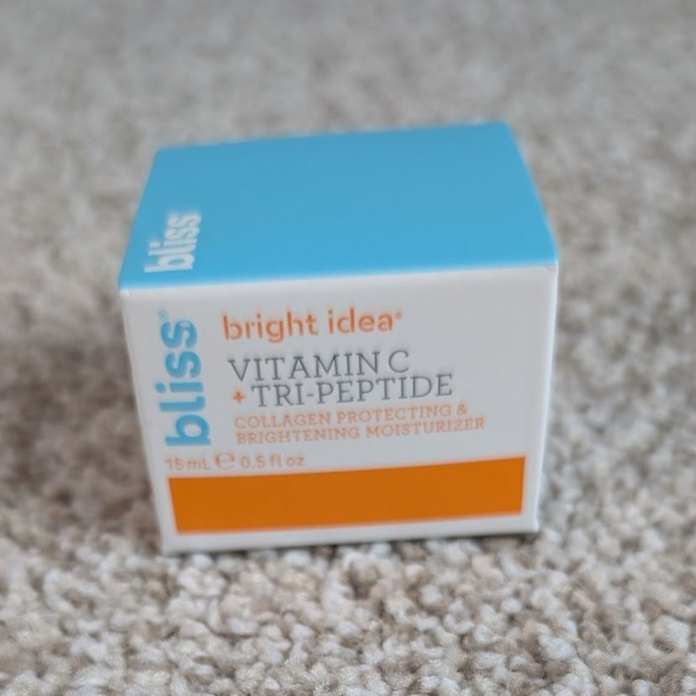 Bliss Bright Idea Vitamin C + Tri-Peptide Brightening Moisturizer 15ml 0.5 fl oz